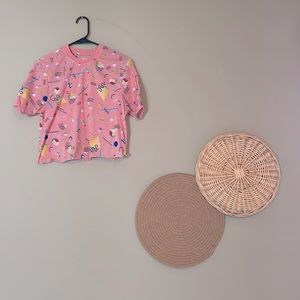Retro 90s Cropped T-Shirt